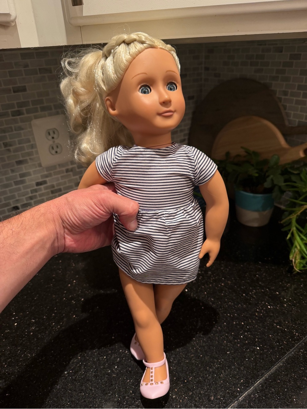 Our Generation 18 Inch Fashion Doll by BATTAT Blonde Hair Blue Eyes